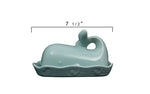 Whale Stoneware Butter Dish - Bumble & Bleat Soapery