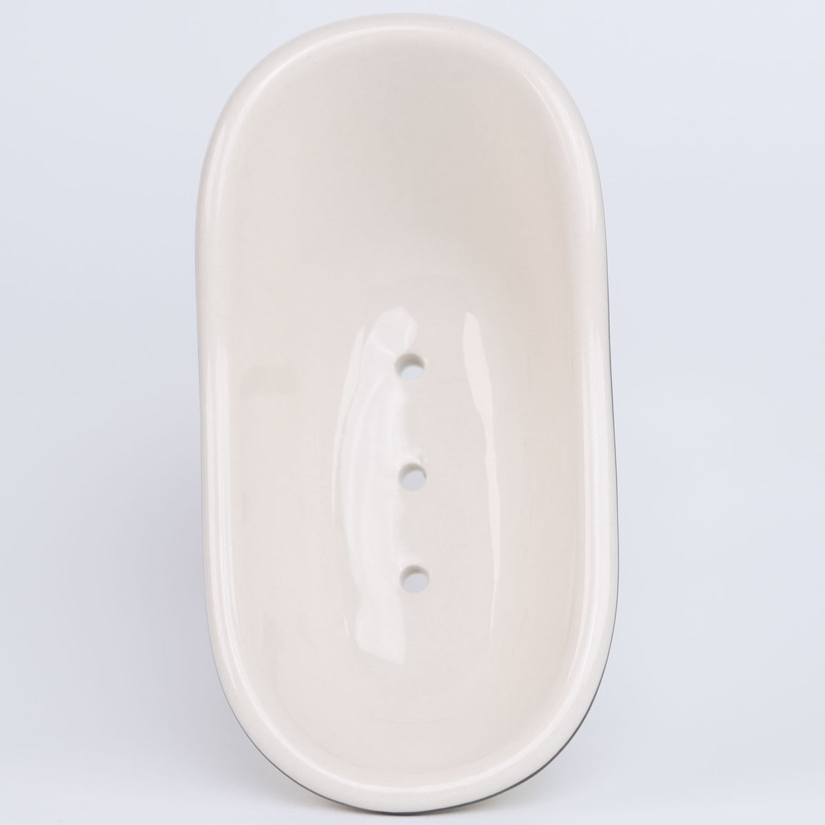 White Porcelain, "Le Bain" Bathtub Soap Dish - Bumble & Bleat Soapery
