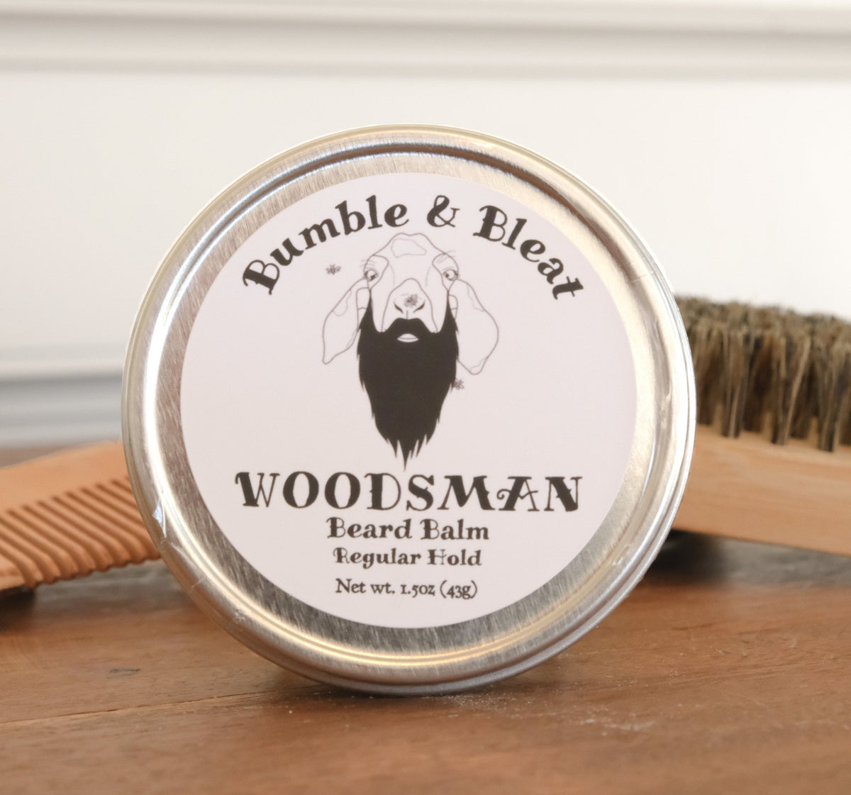 Woodsman Beard Balm - Bumble & Bleat Soapery