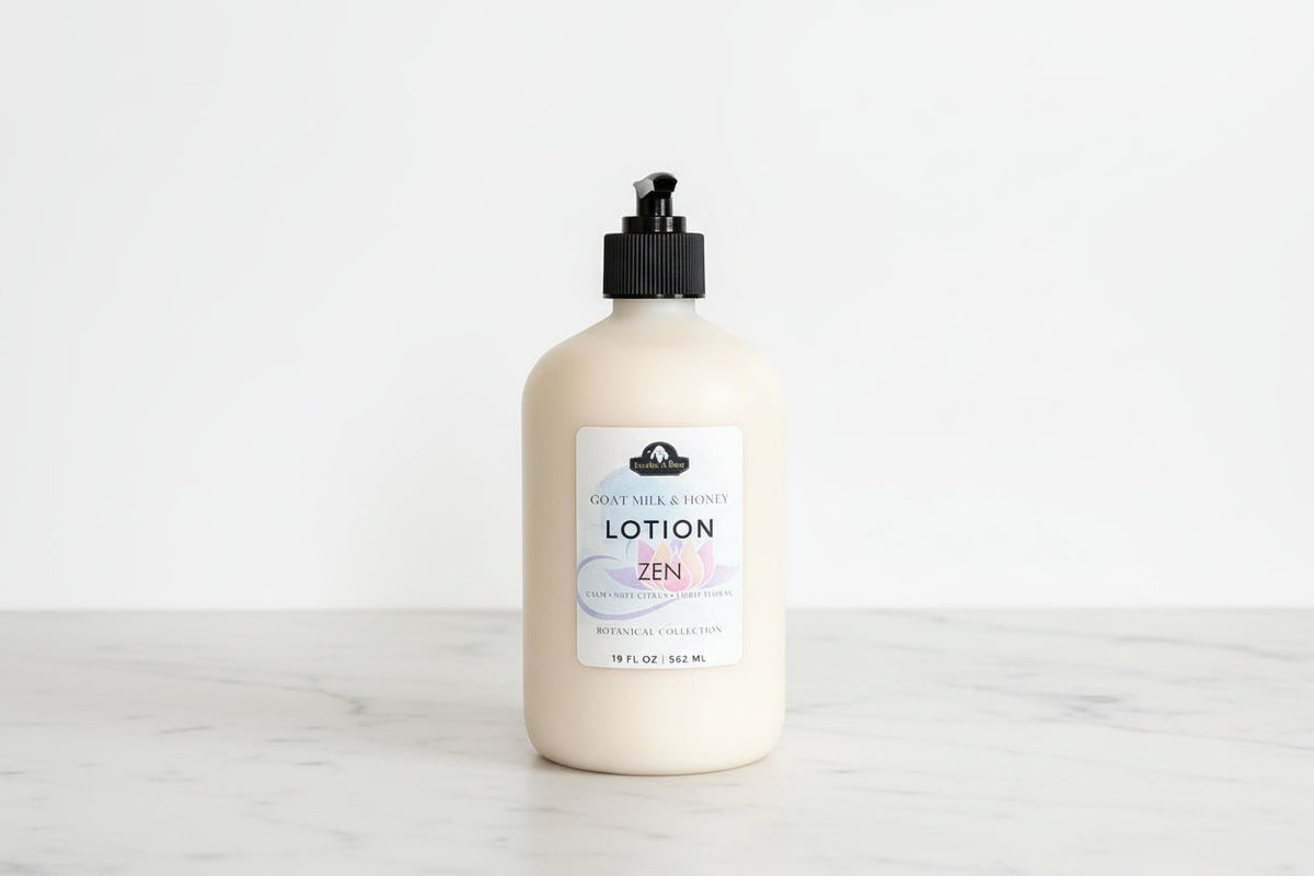 Zen Goat Milk and Honey Lotion - Bumble & Bleat Soapery