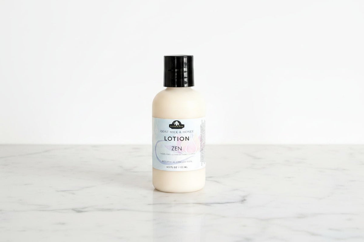 Zen Goat Milk and Honey Lotion - Bumble & Bleat Soapery