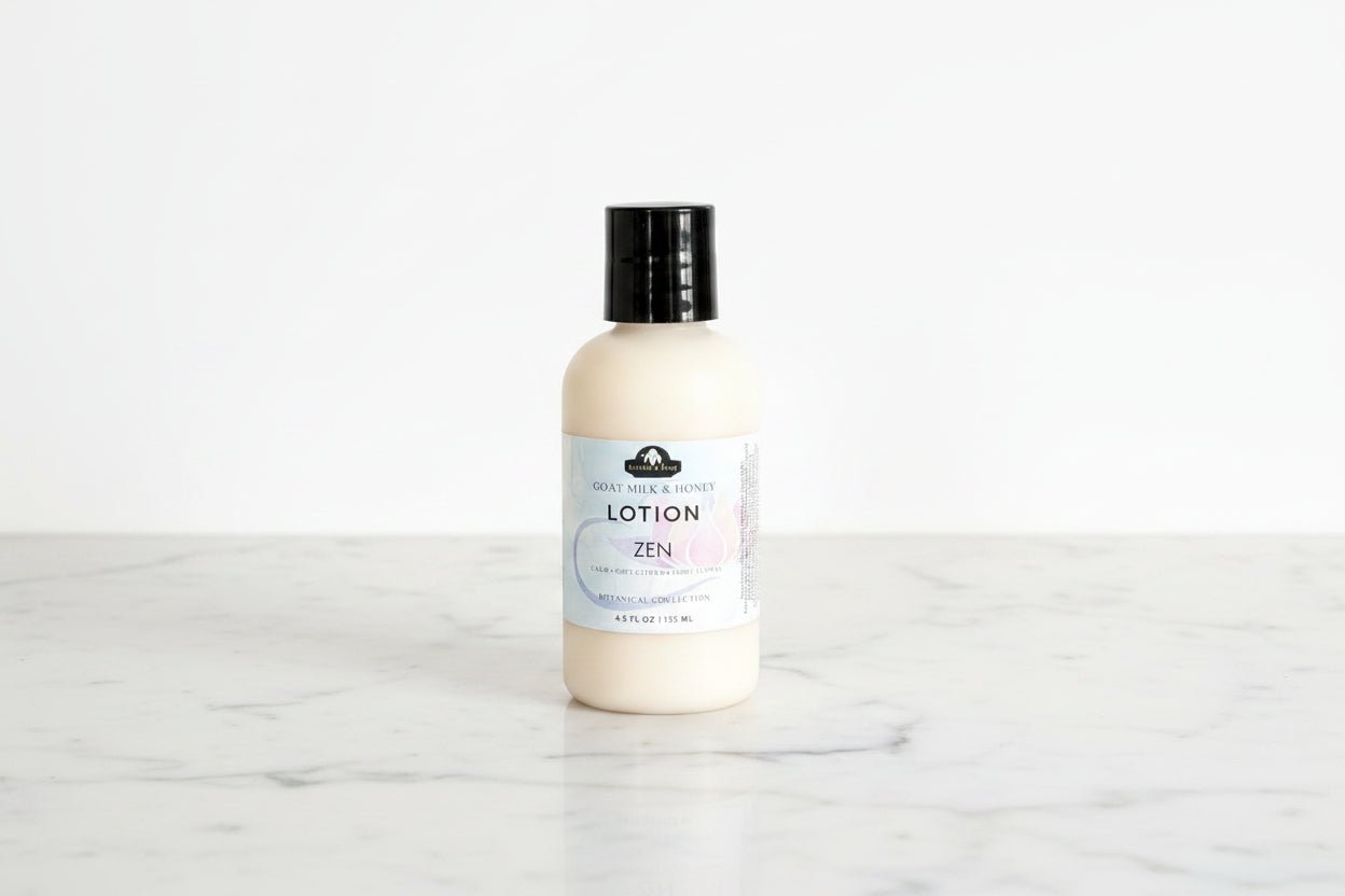 Zen Goat Milk and Honey Lotion - Bumble & Bleat Soapery
