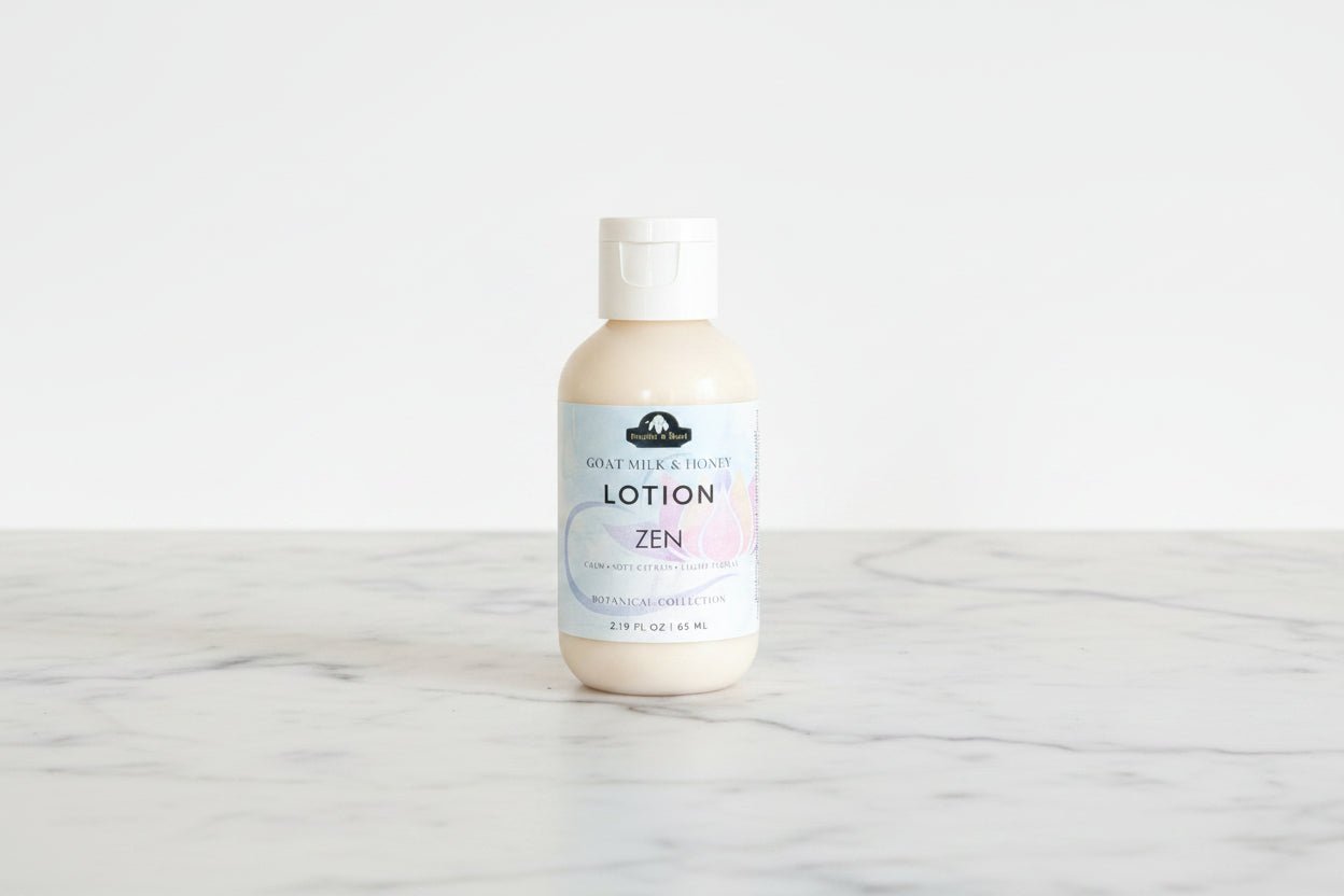 Zen Goat Milk and Honey Lotion - Bumble & Bleat Soapery
