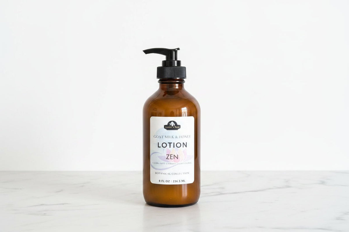 Zen Goat Milk and Honey Lotion - Bumble & Bleat Soapery
