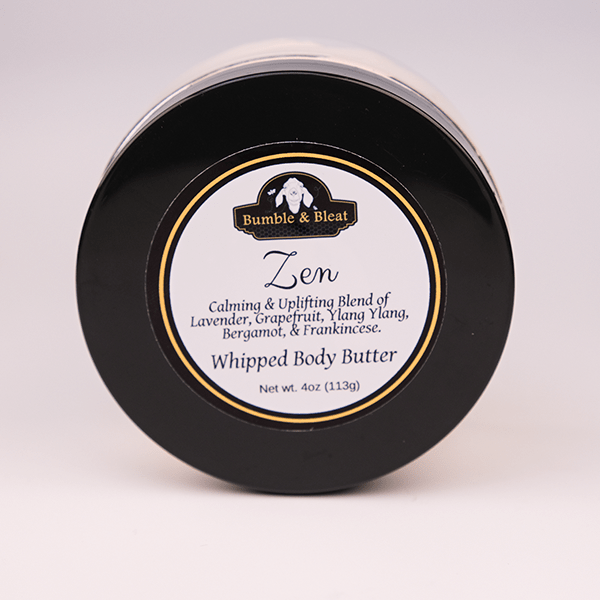 Zen Whipped Quadruple Body Butter - Bumble & Bleat Soapery